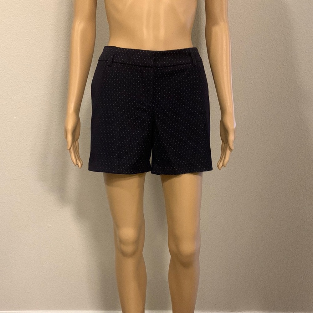 Willi Smith Shorts, Dark Blue, Size 8, Poly/Spandex Blend
